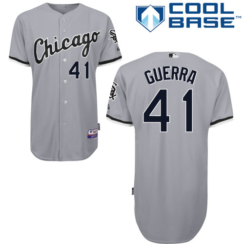 Javy Guerra #41 Youth Baseball Jersey-Chicago White Sox Authentic Road Gray Cool Base MLB Jersey